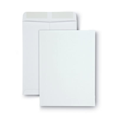 Catalog Envelope, 28 lb Bond Weight Paper, #10 1/2, Square Flap, Gummed Closure, 9 x 12, White, 100/Box
